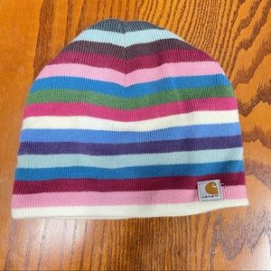 Carhartt striped beanie